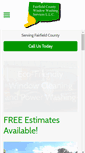 Mobile Screenshot of fairfieldcountywindowwashing.com